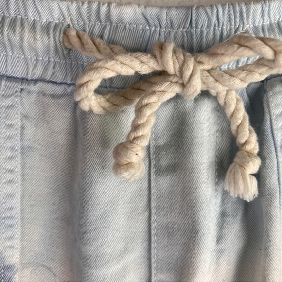 VINTAGE HAVANA Tie Dyed Silky Rayon pants, Size Medium. Blue/White. - Picture 9 of 9